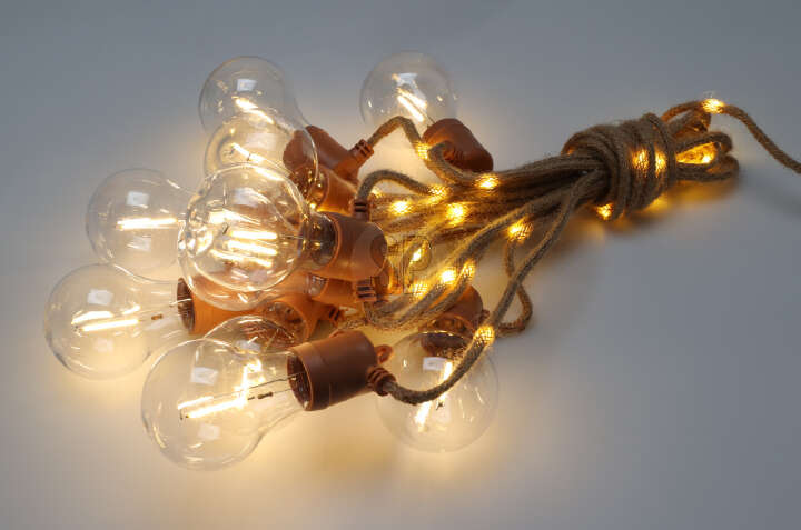 Outdoor LED-Lichterkette Glühbirnen